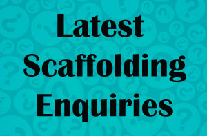 Scaffolding Enquiries Derbyshire