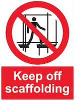 Scaffolding Signage Oswestry